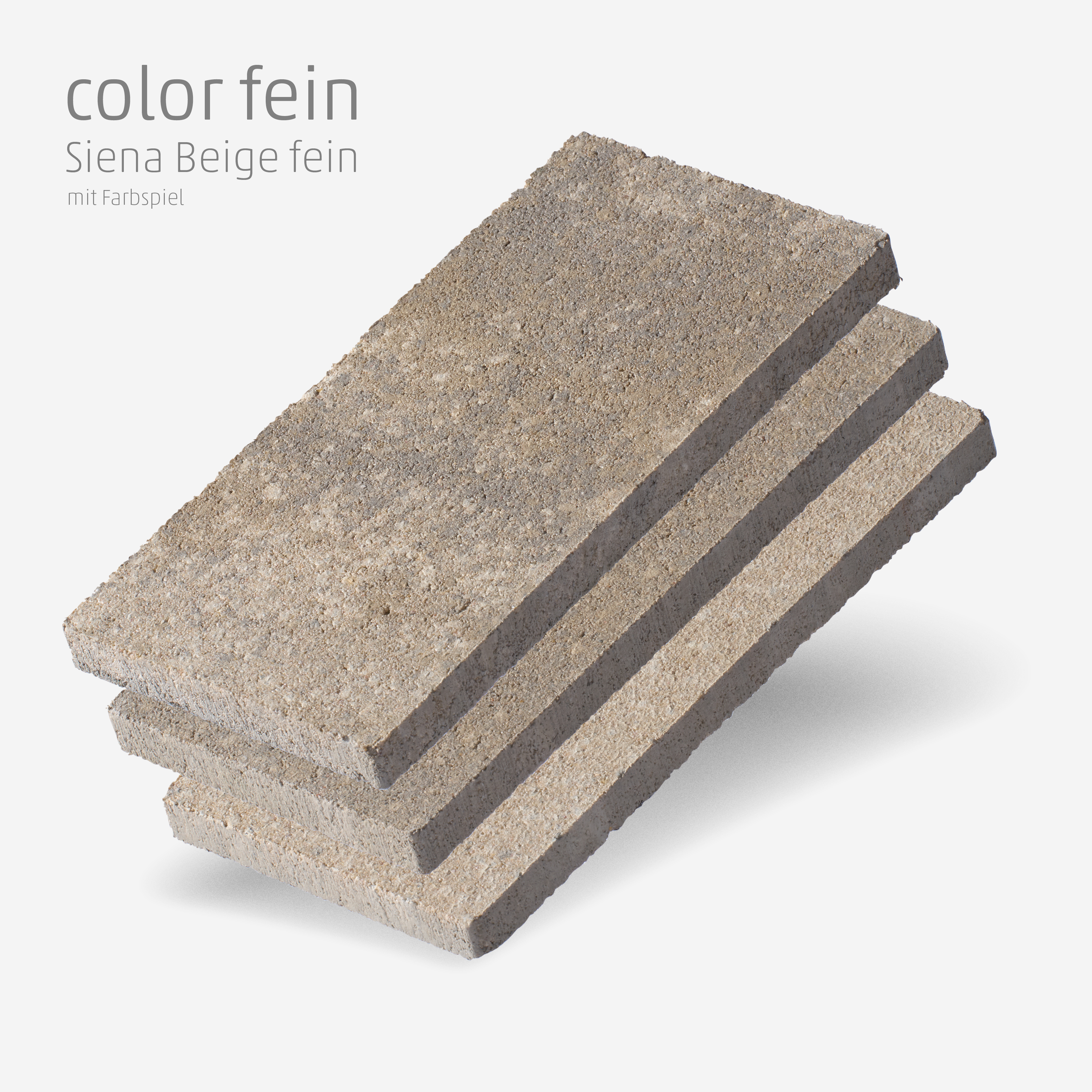 Muster-Set color Siena-Beige fein