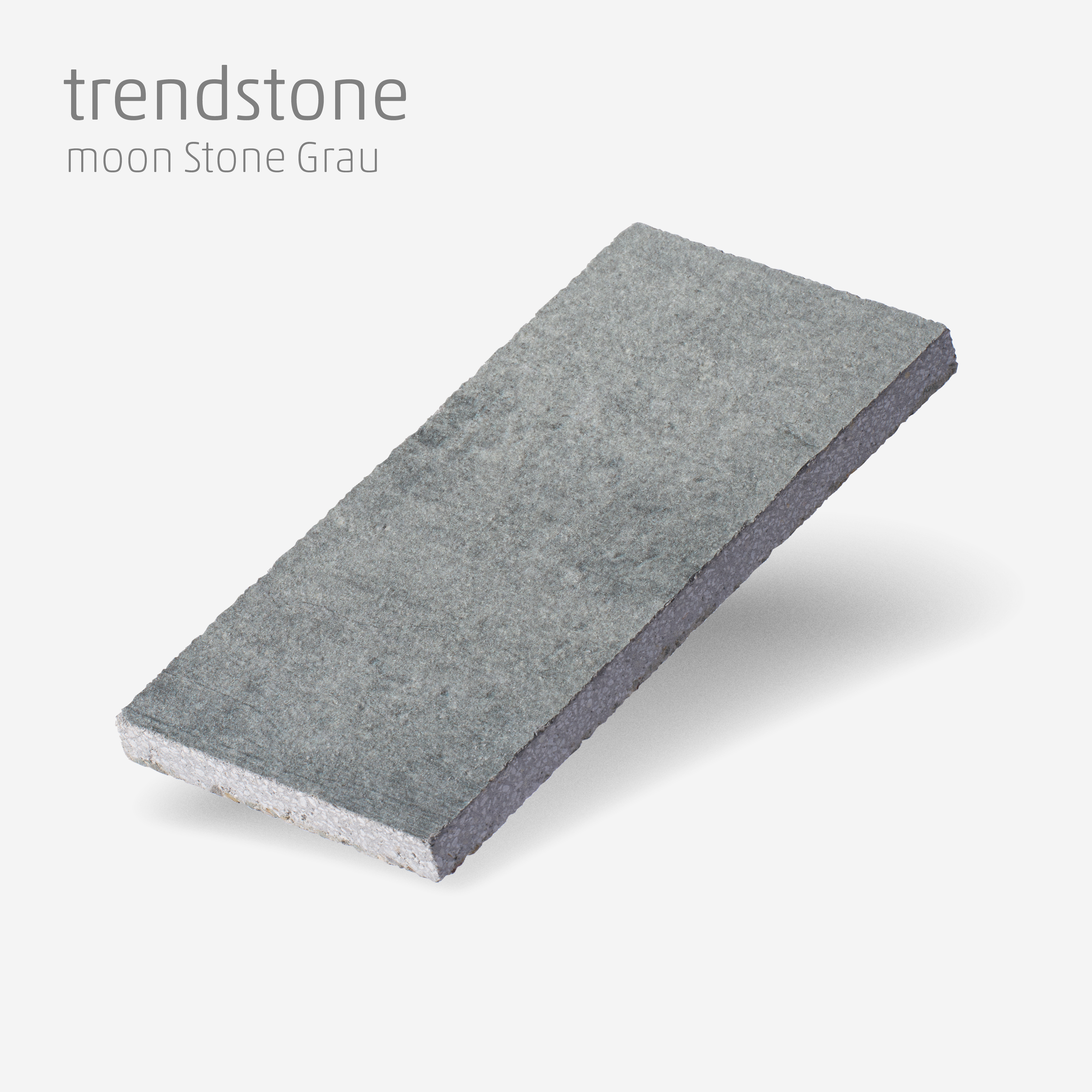 Muster trendstone moon Stone Grau