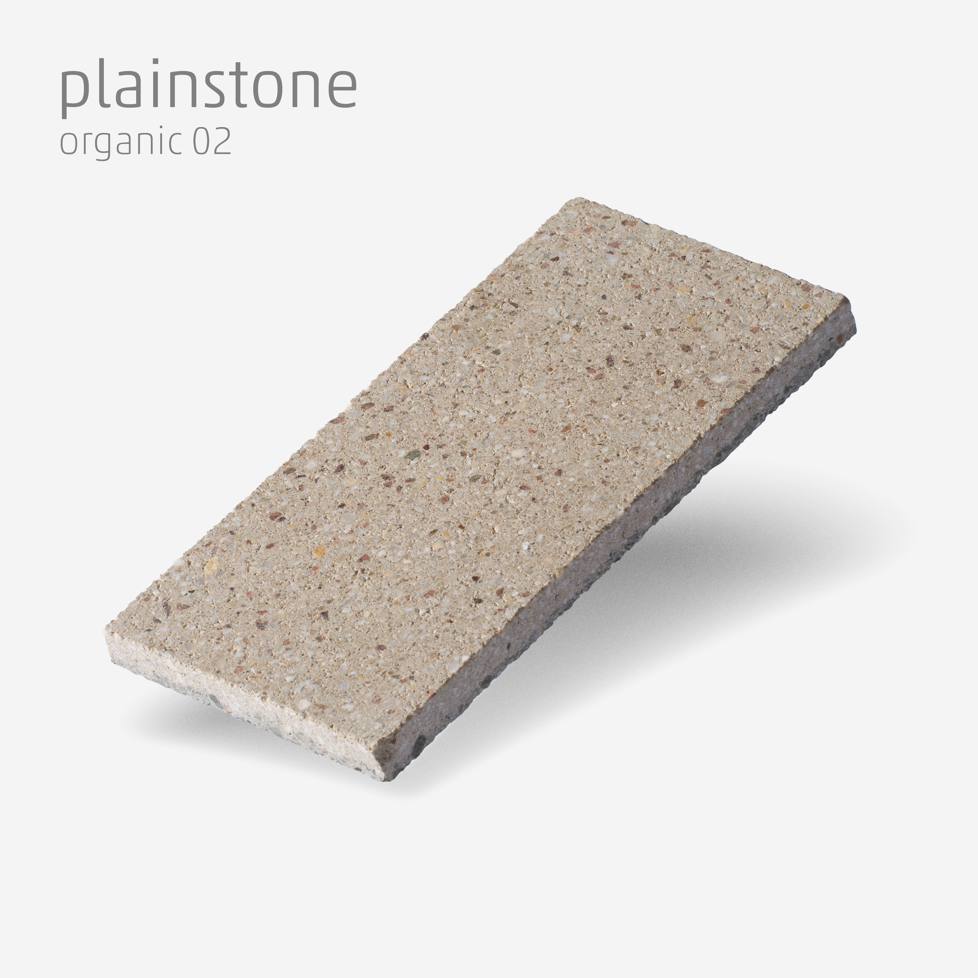 Muster plainstone organic PL-02