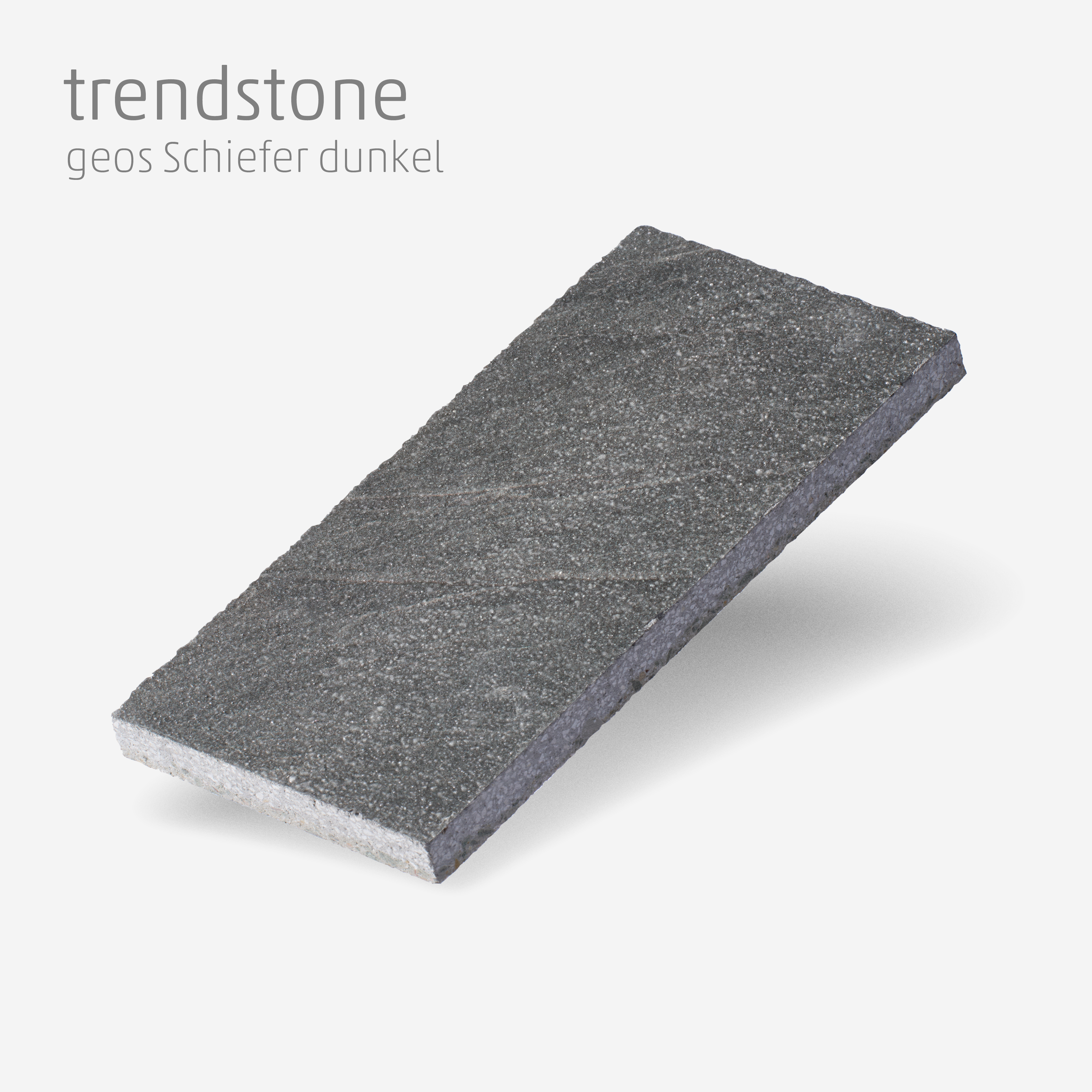 Muster trendstone geos Schiefer dunkel