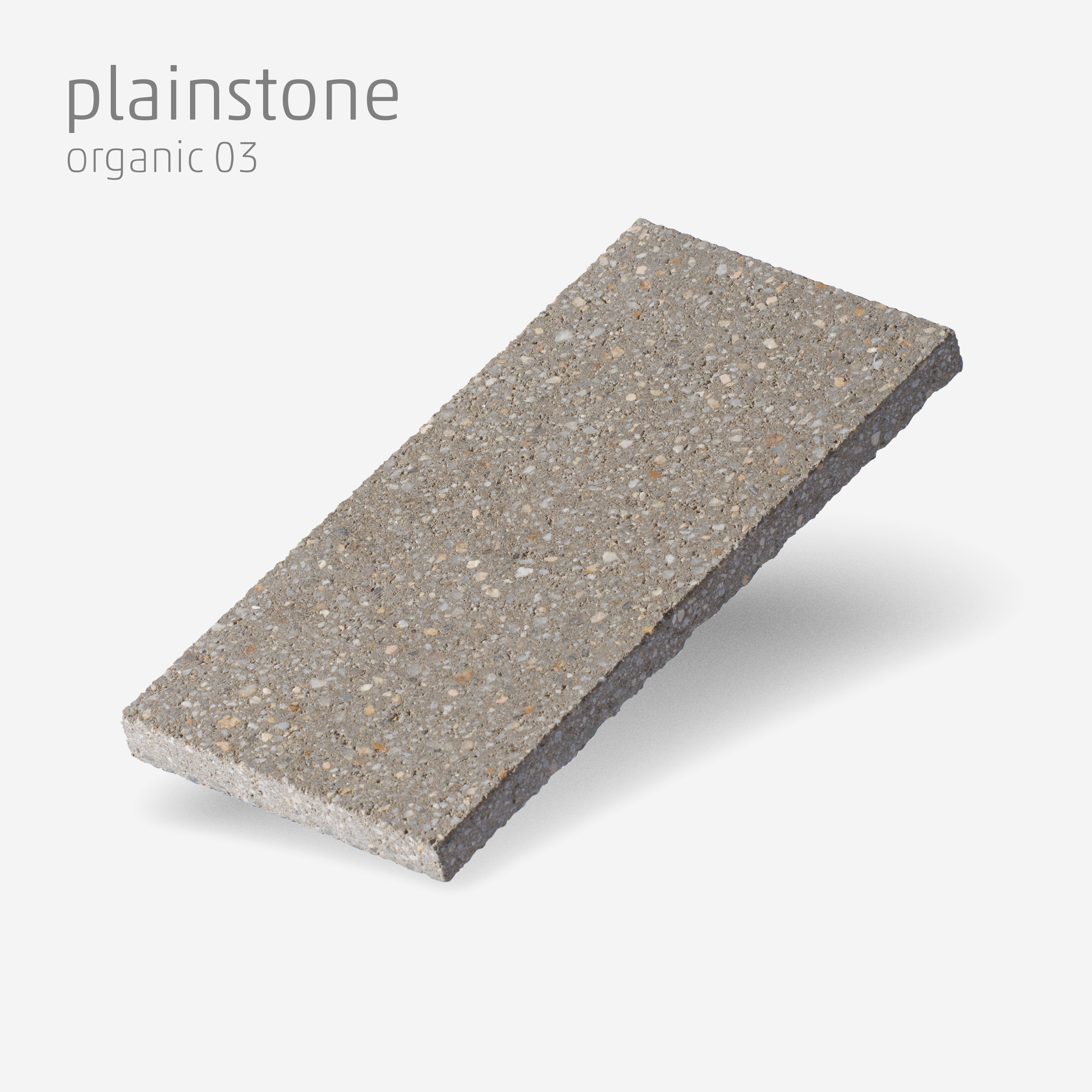 Muster plainstone organic PL-03