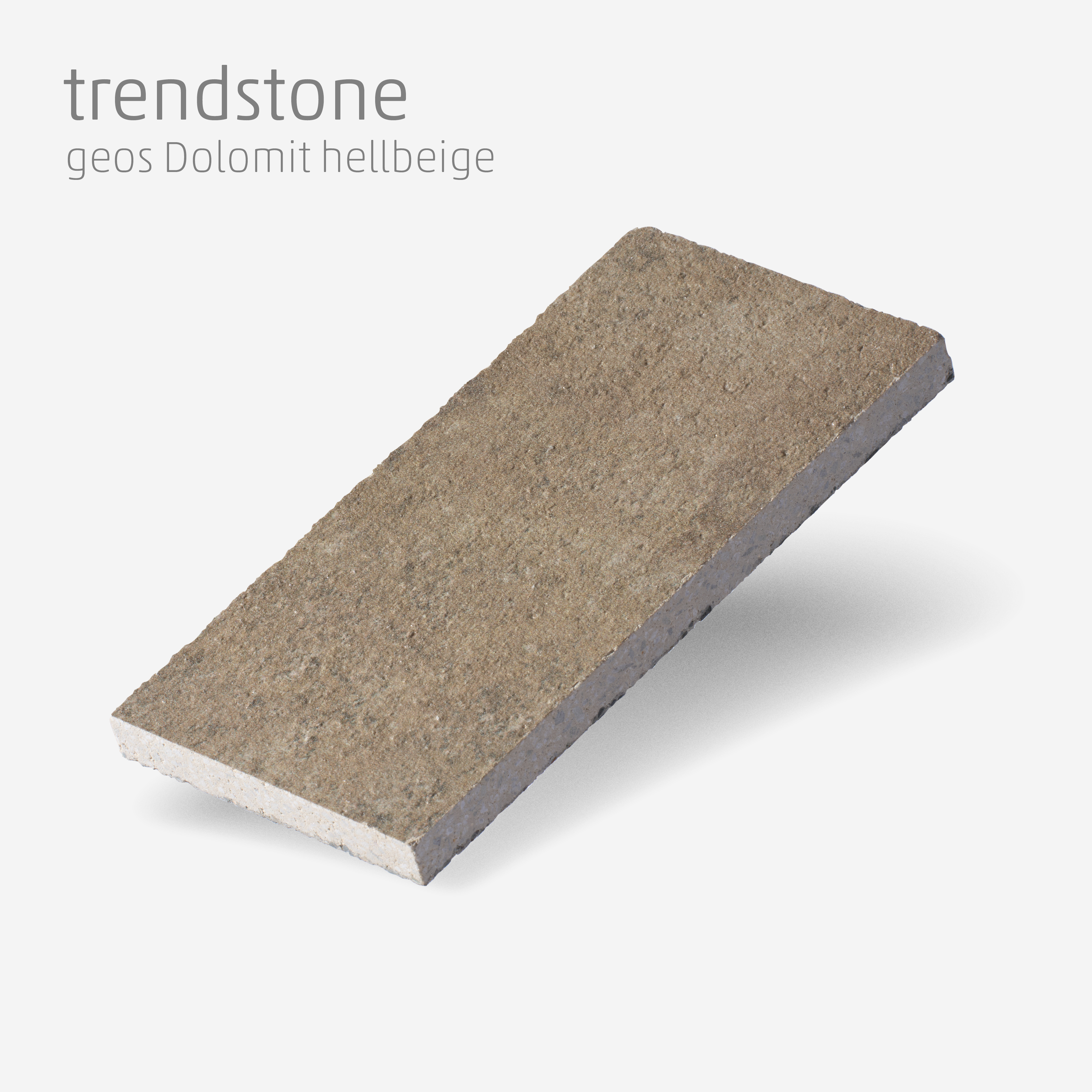 Muster trendstone geos Dolomit hellbeige