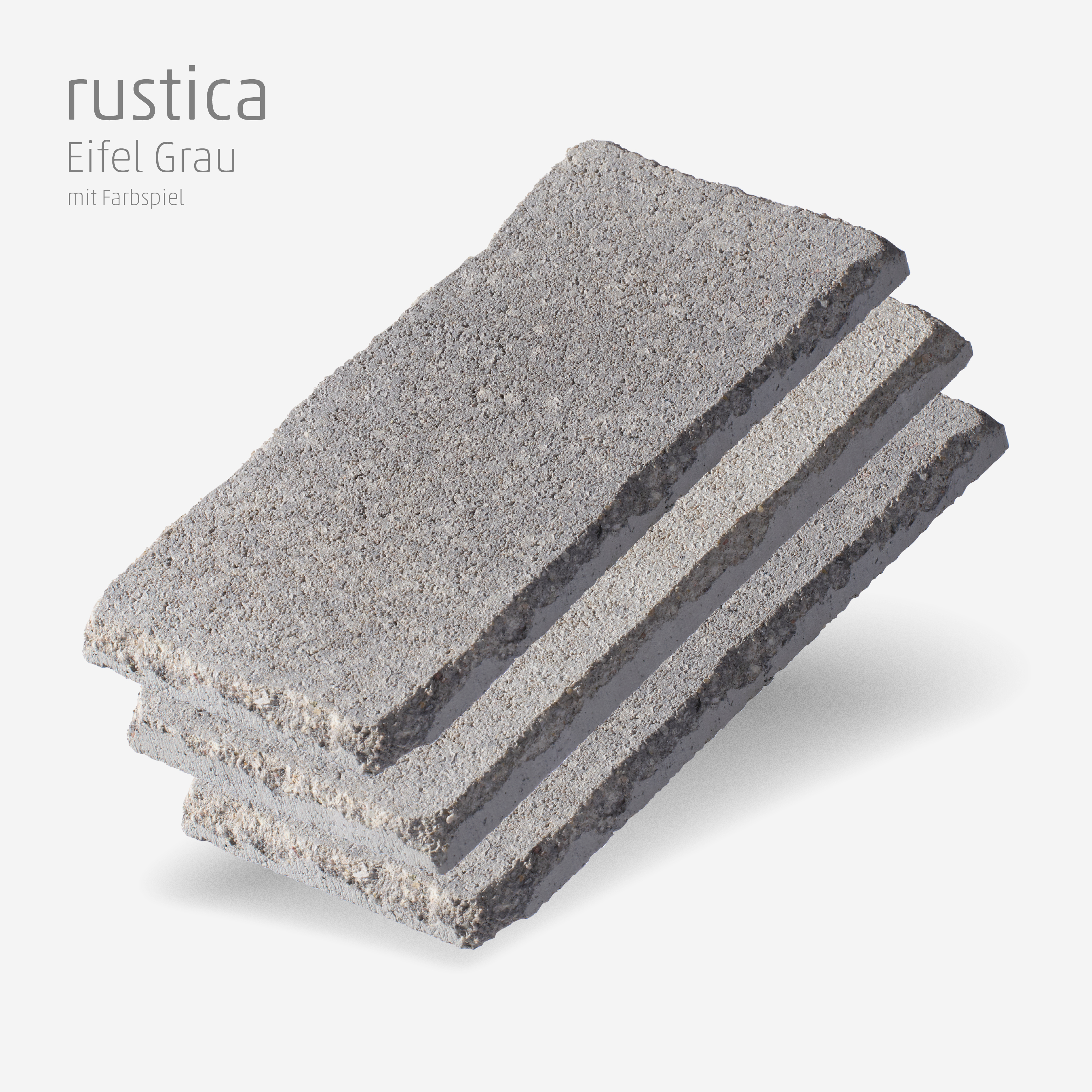 Muster-Set rustica Eifel-Grau