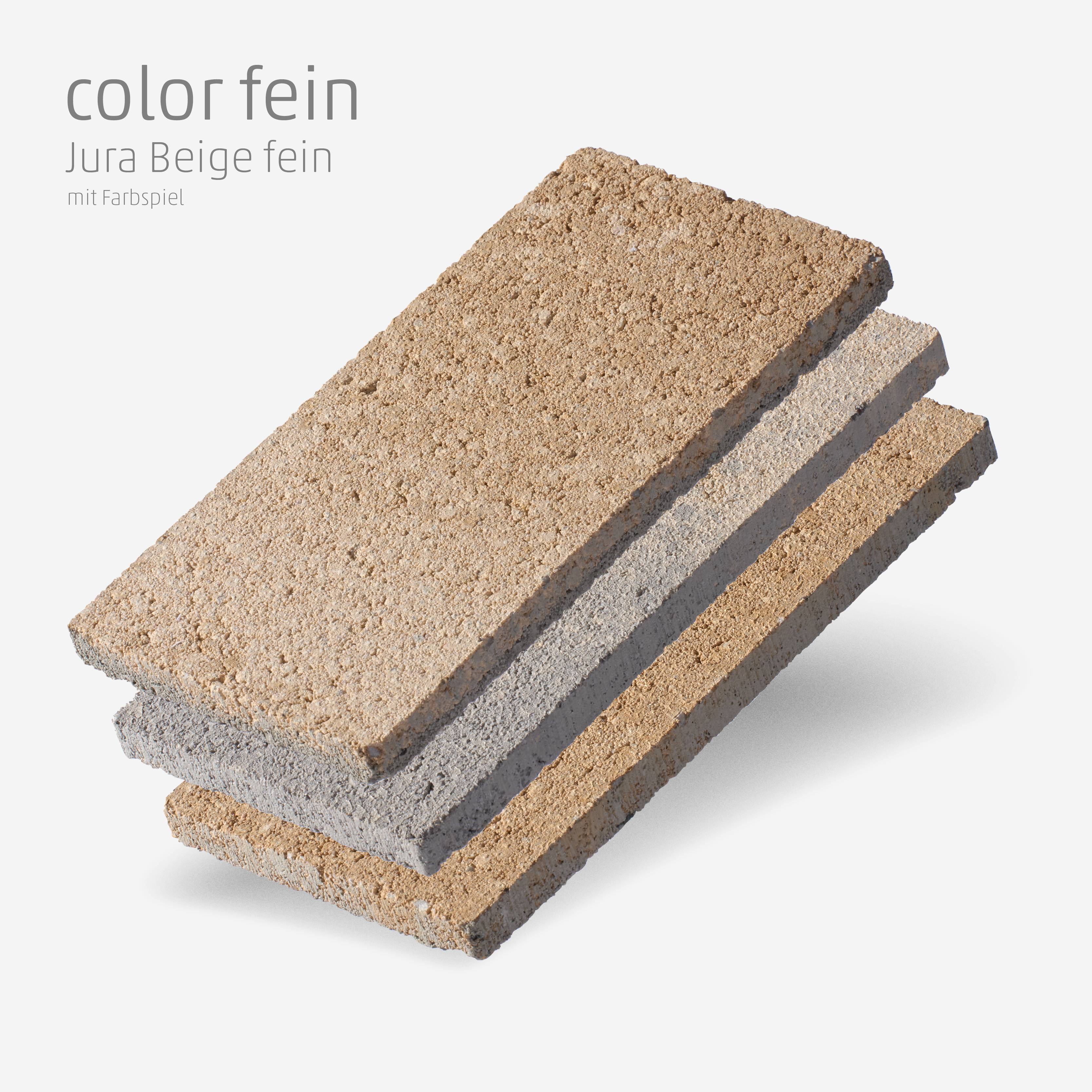 Muster-Set color Jura-Beige fein