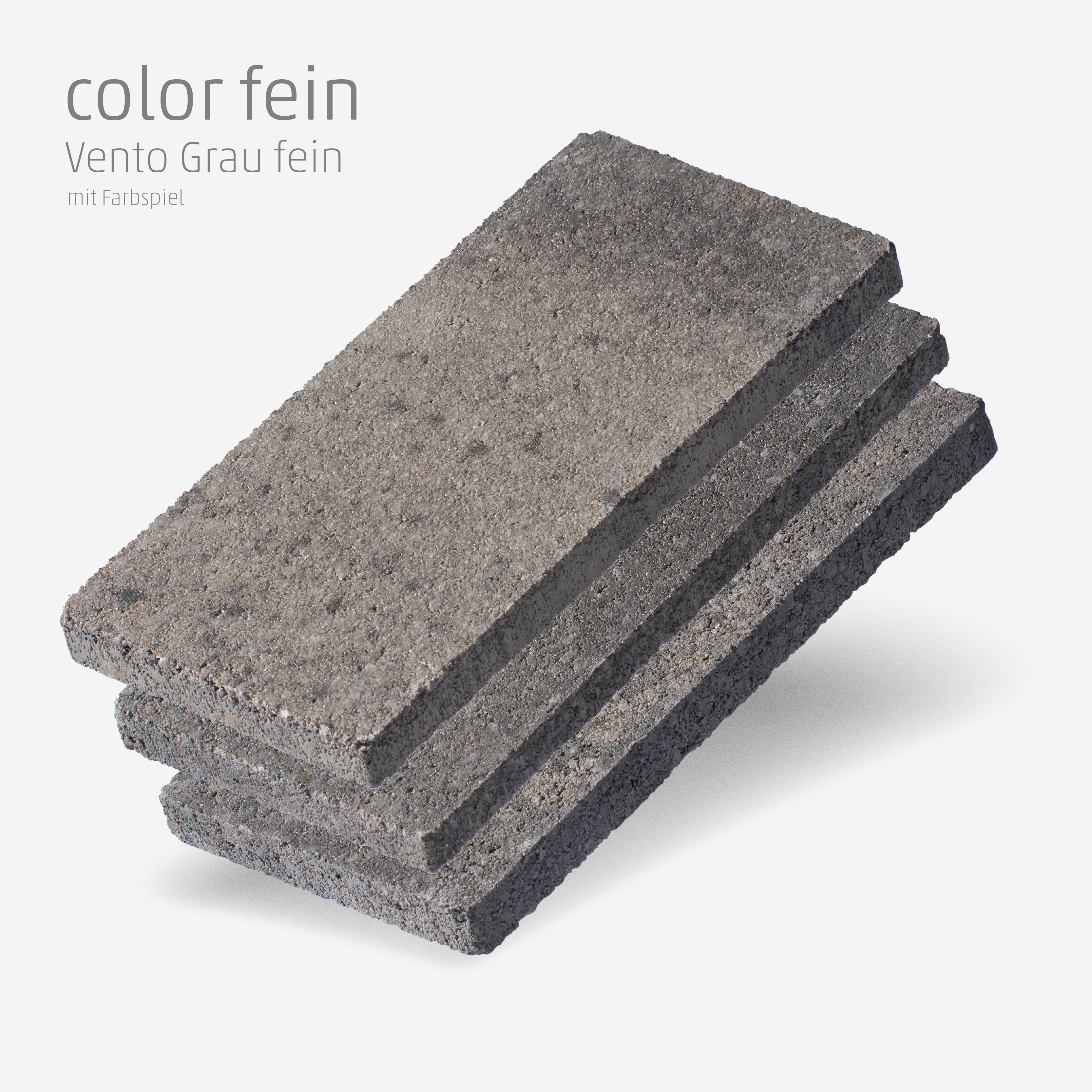 Muster-Set color Vento-Grau fein