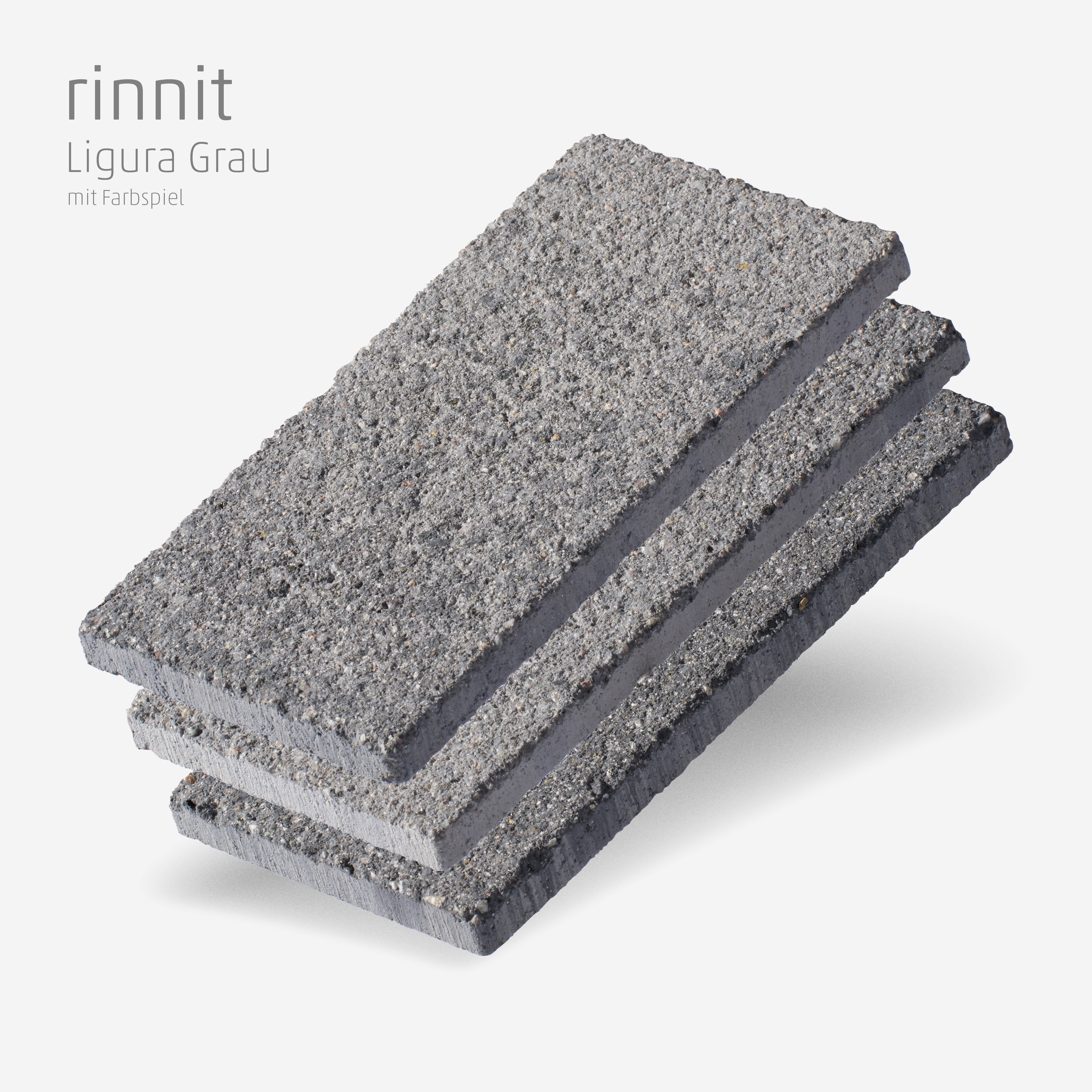 Muster-Set rinnit Ligura-Grau
